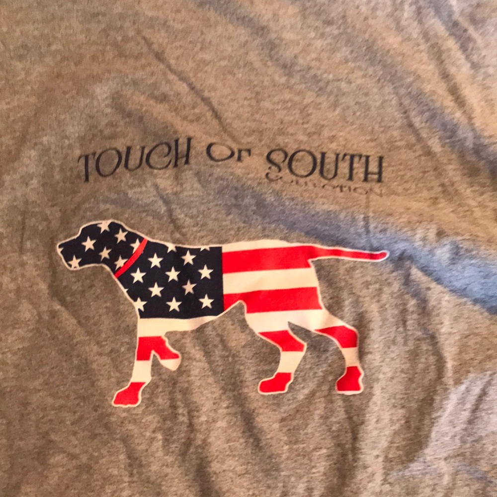 Grey simply southern shirt